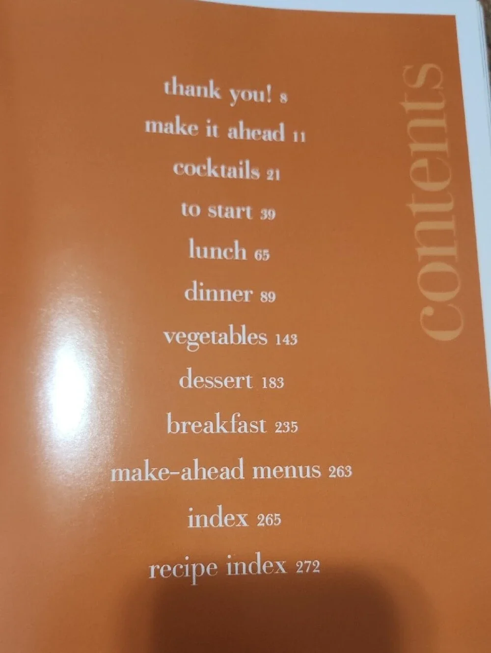 Make It Ahead Cookbook - Inga Garten